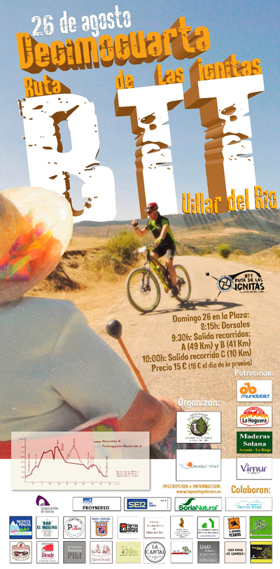 XIV Ruta BTT no competitiva “Ruta de las Icnitas”