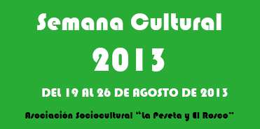 Semana Cultural Villar del Rio 2013